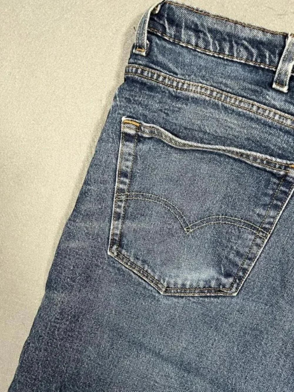 Levi’s Light Blue Denim Jorts Baggy Relaxed Fit W40 I12
